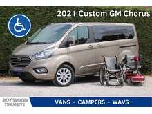 Ford Tourneo Custom GM Chorus - Auto 5 seats plus one wheelchair - RARE Single passenger seat