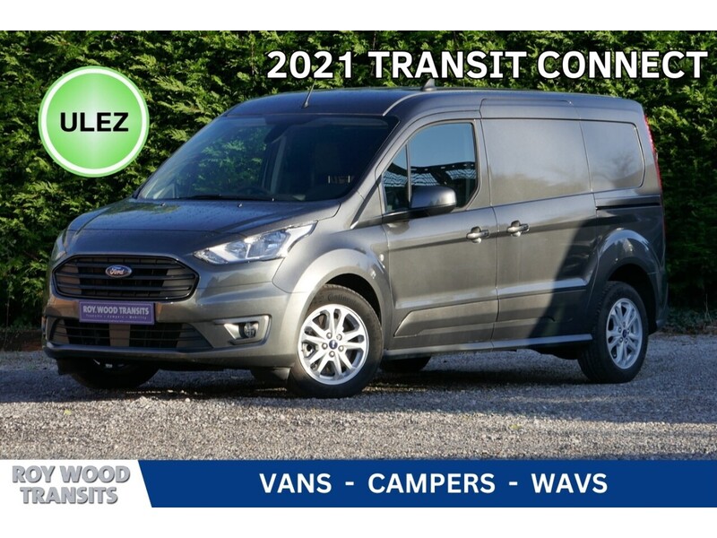 Ford 240 L2 Limited 120ps Euro 6 - Super looking in Mag Grey 1.5 5dr small van Manual Diesel