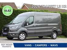 Ford Transit 350 L3 H2 Limited 165ps - 8 speed Automatic 