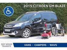 Citroen Berlingo Plus 1.6D GM Chachworks Blaze Wheelchair access car - Super value & condition