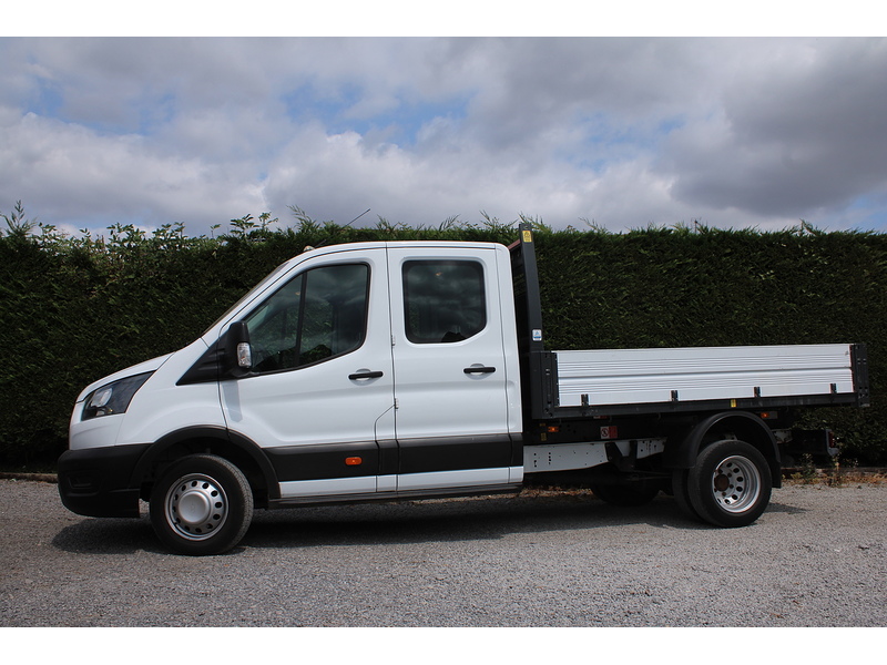 Ford 350 Crew cab Tipper 130ps Euro 6 - Dual rear wheels - 6 month warranty 2.0 4dr tipper Manual Diesel