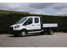 Ford Transit 350 Crew cab Tipper 130ps Euro 6 - Dual rear wheels - 6 month warranty