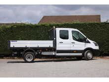 Ford Transit 350 Crew cab Tipper 130ps Euro 6 - Dual rear wheels - 6 month warranty