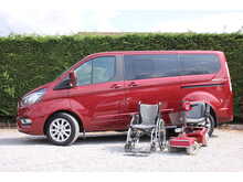 Ford Tourneo Custom Alled Independence RE - Low floor wheelchair car - Super looking in Red