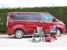 Ford Tourneo Custom Alled Independence RE - Low floor wheelchair car - Super looking in Red