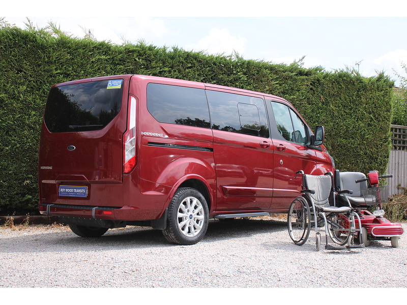 Ford Alled Independence RE - Low floor wheelchair car - Super looking in Red 2.0 5dr WAV Manual Diesel