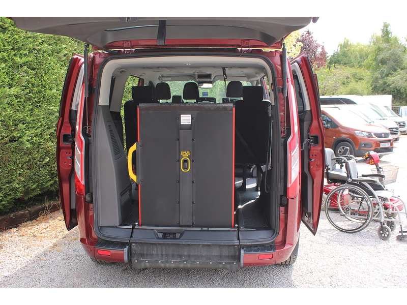 Ford Alled Independence RE - Low floor wheelchair car - Super looking in Red 2.0 5dr WAV Manual Diesel