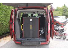 Ford Tourneo Custom Alled Independence RE - Low floor wheelchair car - Super looking in Red