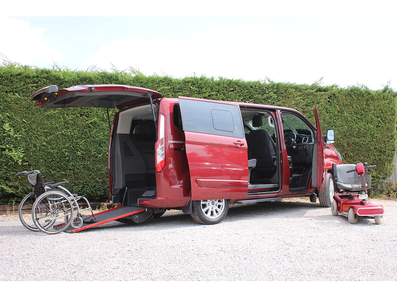 Ford Alled Independence RE - Low floor wheelchair car - Super looking in Red 2.0 5dr WAV Manual Diesel