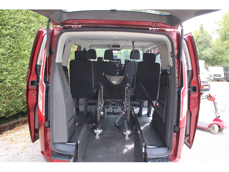 Ford Alled Independence RE - Low floor wheelchair car - Super looking in Red 2.0 5dr WAV Manual Diesel