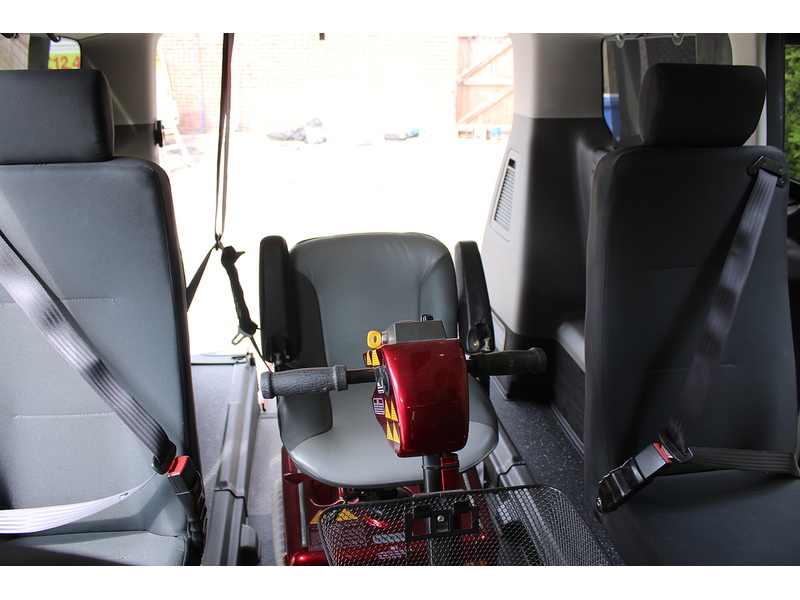 Ford Alled Independence RE - Low floor wheelchair car - Super looking in Red 2.0 5dr WAV Manual Diesel