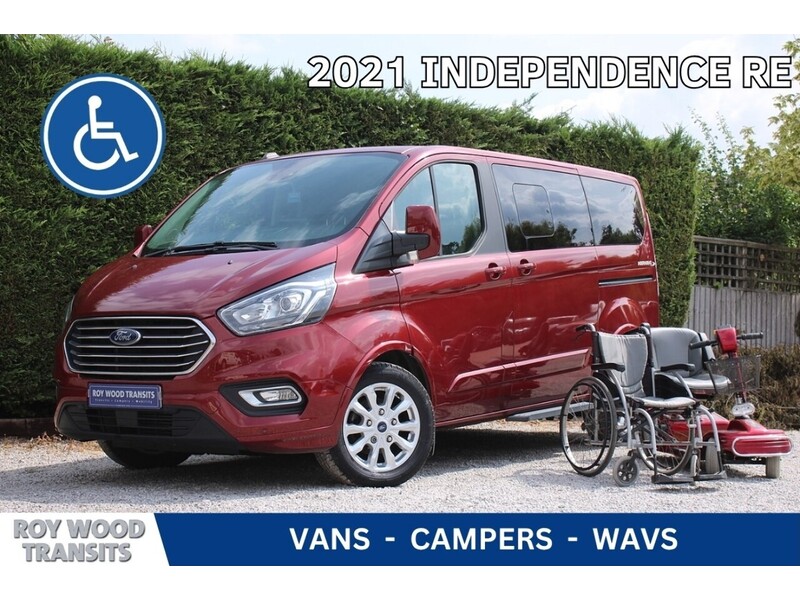 Ford Alled Independence RE - Low floor wheelchair car - Super looking in Red 2.0 5dr WAV Manual Diesel