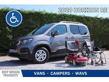 Peugeot Rifter Allied Horizon RE Wheelchair - Scooter access car - Super value for money