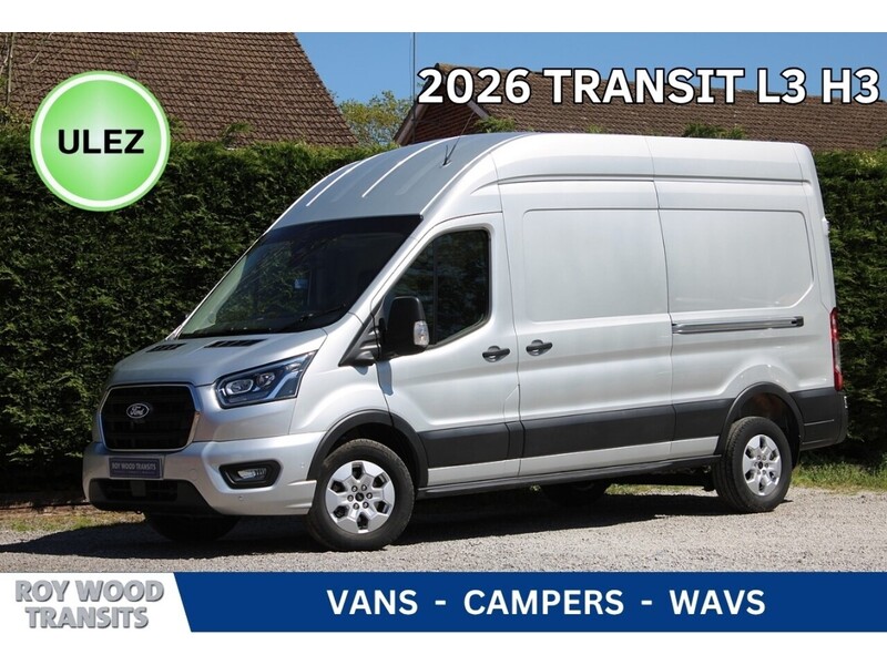 Ford 350 L3 H3 Limited 165ps Euro 6 - RARE REAR WHEEL DRIVE - LOW MILES 2.0 5dr large van Manual Diesel
