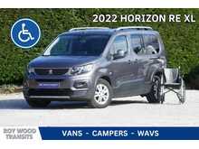 Peugeot Rifter XL PureTech Allure Automatic - Allied Horizon RE - Rare Lwb 4 seater plus one wheelchair or scooter