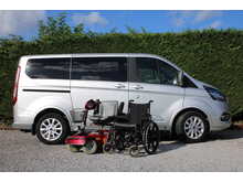 Ford Tourneo Custom McMeel Family - 4 seats plus one wheelchair - Rare single passenger seat