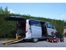 Ford Tourneo Custom McMeel Family - 4 seats plus one wheelchair - Rare single passenger seat