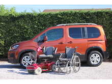 Peugeot Rifter Allure Allied Horizon RE - great value 2 seat plus one wheelchair car