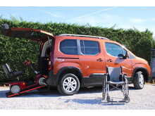 Peugeot Rifter Allure Allied Horizon RE - great value 2 seat plus one wheelchair car
