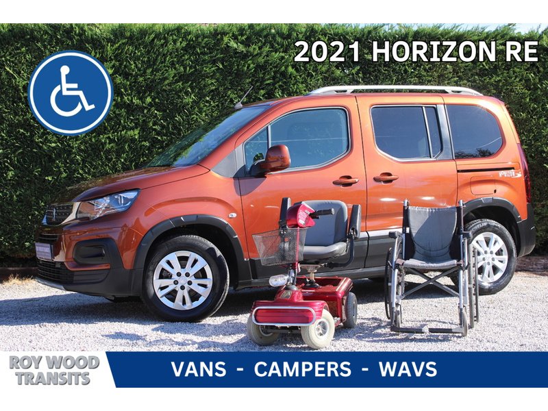 Peugeot Allure Allied Horizon RE - great value 2 seat plus one wheelchair car 1.5 5dr WAV Manual Diesel
