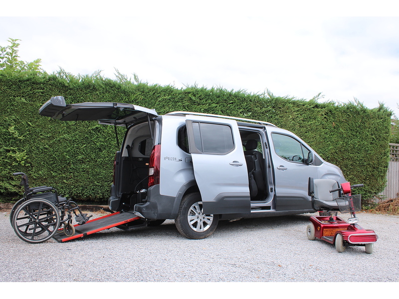 Peugeot Allure XL Allied Horizon RS 5 seats plus one wheelchair access car 1.2 5dr MPV Automatic Petrol