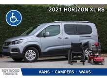 Peugeot Rifter Allure XL Allied Horizon RS 5 seats plus one wheelchair access car