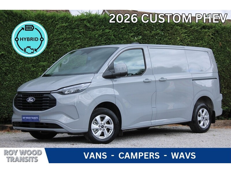 Grey 2026 Ford Transit Custom Van Front-wheel drive Automatic