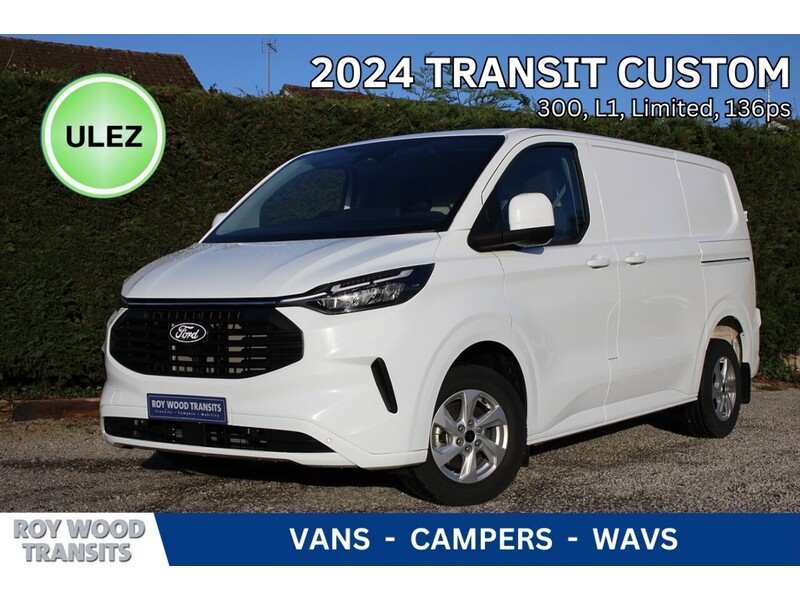 Used 2024 Ford Transit Custom 300 Limited L1 H1 136ps Euro