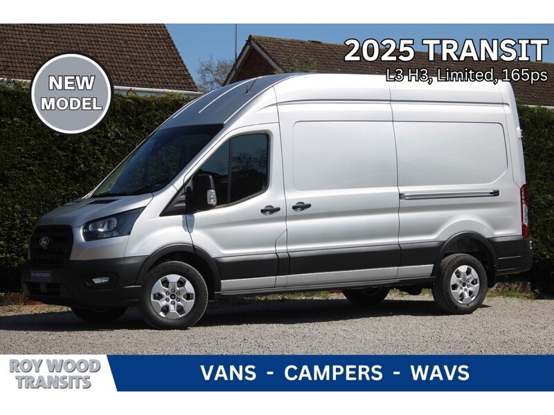 Ford 350 L3 H3 Limited 165ps Euro 6 AUTOMATIC Diesel Van 2.0 5dr large van Automatic Diesel
