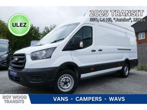 350 L4 H3 "Jumbo" van 130ps Euro 6 - rear wheel drive 2.0 5dr large van Manual Diesel