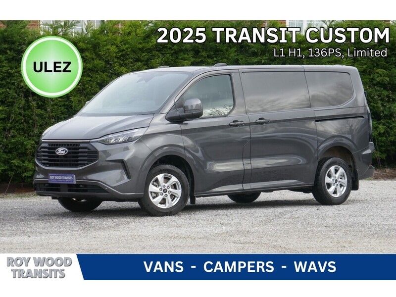 Ford 280 L1 Limited 136ps Van - Pre reg with delivery miles only 2.0 5dr medium van Manual Diesel