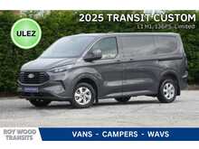 Ford Transit Custom 280 L1 Limited 136ps Van - Pre reg with delivery miles only 