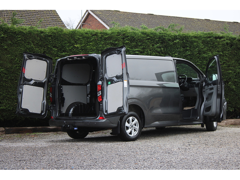 Ford 300 L1 Limited 136ps Euro 6 Van - Super looking in Magnetic Grey 2.0 5dr Panel Van Manual Diesel