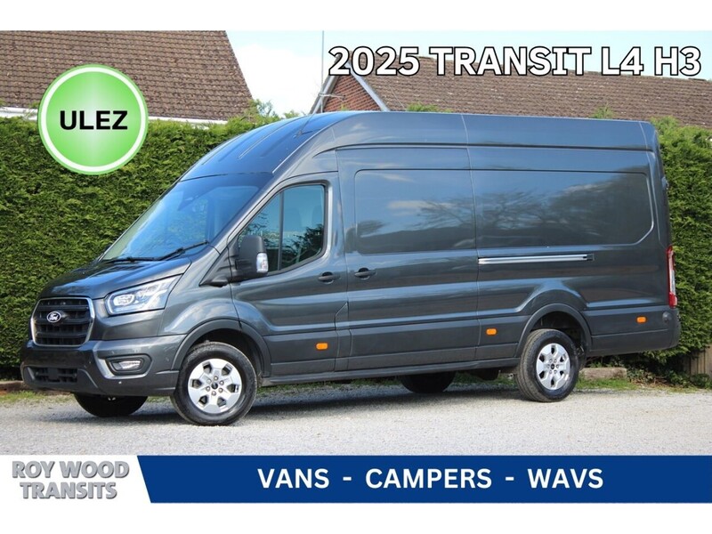 Ford 350 L4 H3 Limited 165ps Euro 6 Van 2.0 5dr large van Manual Diesel