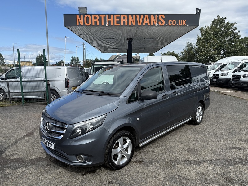 Mercedes-Benz 2.1 116 CDI BlueTEC Sport Crew Van 5dr Diesel Manual RWD L2 Euro 6 (s/s) (LWB) (163 ps)