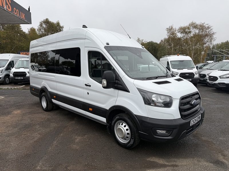 Ford 2.0 460 EcoBlue Trend Minibus Double Cab 5dr Diesel Manual RWD L4 H3 Euro 6 (s/s) (17 Seat, DRW) (165 ps)