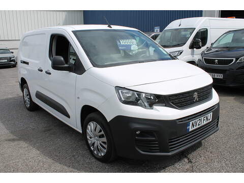 Peugeot Partner 2.0 BlueHDi 1200 Professional Premium + Long Crew Van Double Cab 6dr Diesel Manual LWB Euro 6 (6 Seat) (145 ps)