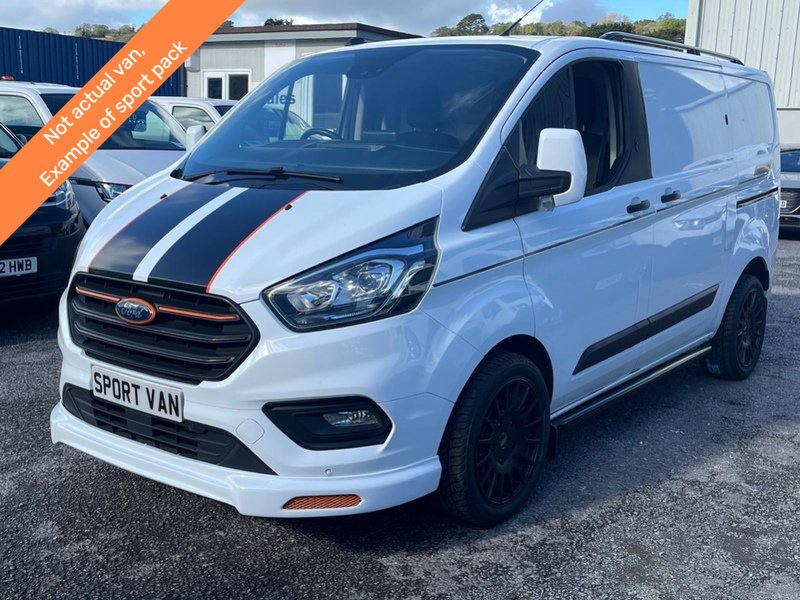 Frozen White (Solid Colour) 2022 Ford Transit Custom Van Front-wheel drive Manual