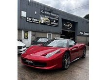 4.5 Italia Coupe 2dr Petrol F1 DCT Euro 5 (570 bhp)