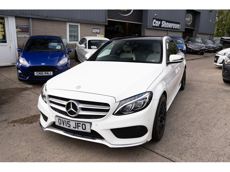Mercedes-Benz 2.1 C300dh BlueTEC AMG Line Saloon 4dr Diesel Hybrid G-Tronic+ Euro 6 (s/s) (231 ps)