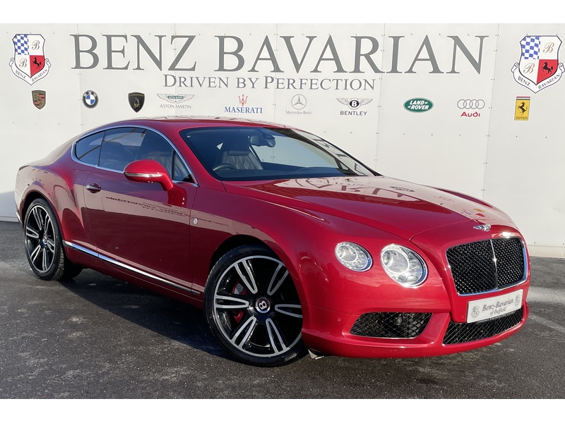 Bentley 4.0 V8 GT Coupe 2dr Petrol Auto 4WD Euro 5 (507 ps)