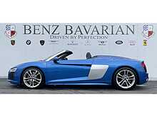 AUDI R8 5.2 FSI V10 Spyder 2dr Petrol S Tronic quattro Euro 6 (s/s) (540 ps)
