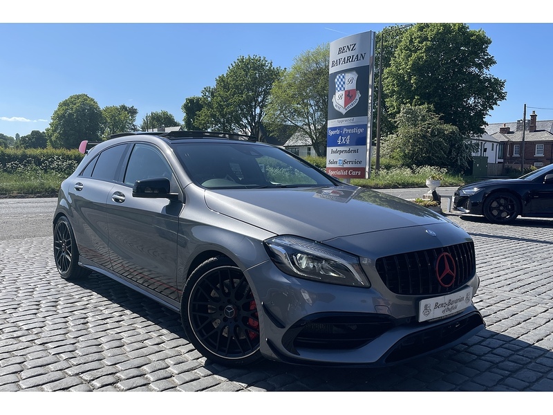 Mercedes-Benz 2.0 A45 AMG (Premium) Hatchback 5dr Petrol SpdS DCT 4MATIC Euro 6 (s/s) (381 ps)