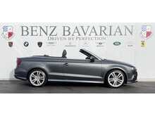 Audi A3 Cabriolet 1.4 TFSI CoD S line Convertible 2dr Petrol Manual Euro 6 (s/s) (Nav) (150 ps)