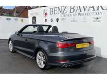 Audi A3 Cabriolet 1.4 TFSI CoD S line Convertible 2dr Petrol Manual Euro 6 (s/s) (Nav) (150 ps)