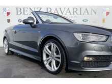 Audi A3 Cabriolet 1.4 TFSI CoD S line Convertible 2dr Petrol Manual Euro 6 (s/s) (Nav) (150 ps)