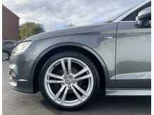 Audi A3 Cabriolet 1.4 TFSI CoD S line Convertible 2dr Petrol Manual Euro 6 (s/s) (Nav) (150 ps)