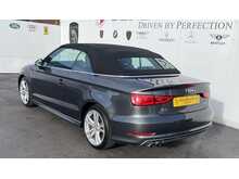 Audi A3 Cabriolet 1.4 TFSI CoD S line Convertible 2dr Petrol Manual Euro 6 (s/s) (Nav) (150 ps)