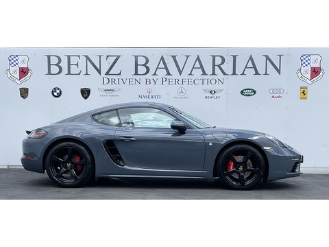 Porsche 718 Cayman 2.5T S Coupe 2dr Petrol PDK Euro 6 (s/s) (350 ps)