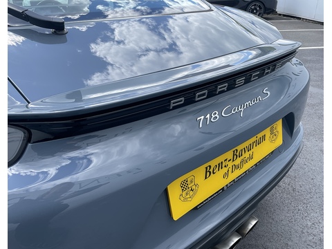 Porsche 718 Cayman 2.5T S Coupe 2dr Petrol PDK Euro 6 (s/s) (350 ps)